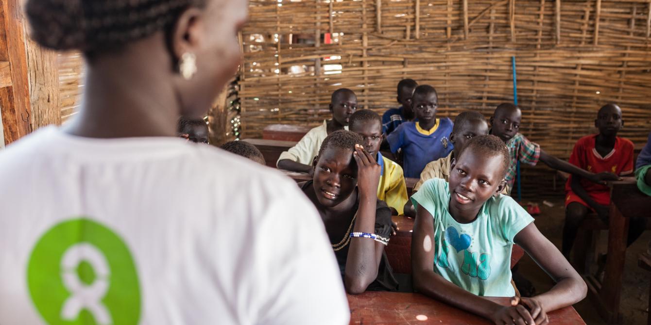 St Andrea Primary School Lologo Juba South Sudan photo: William Vest-Lillesoe/Oxfam